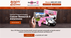 Desktop Screenshot of boonandsonsinc.com